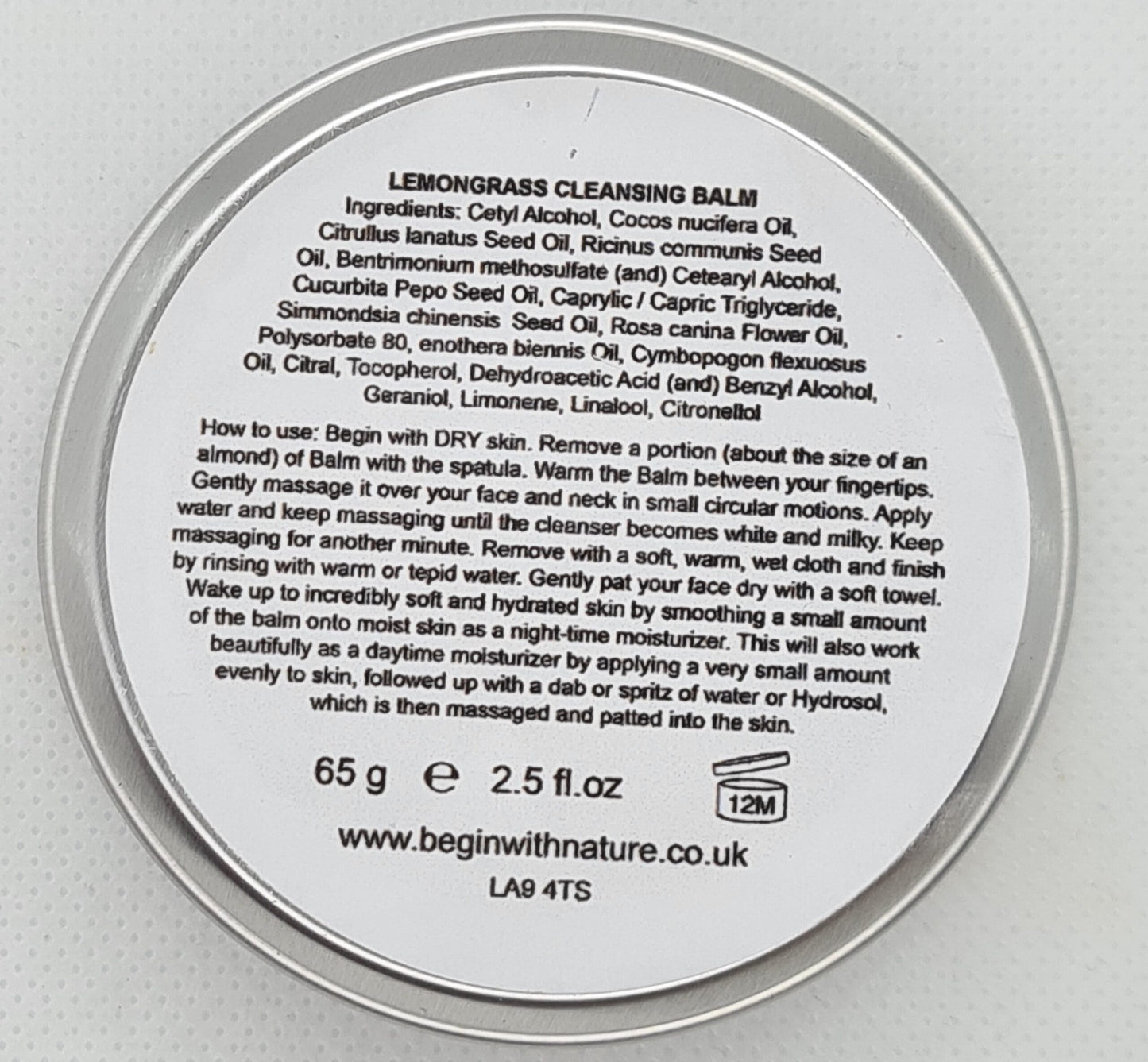 Lemon Grass Cleansing Balm image 2