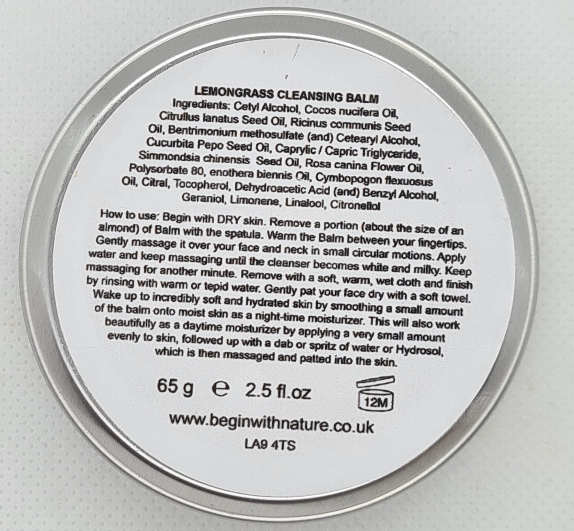 Lemon Grass Cleansing Balm image 2