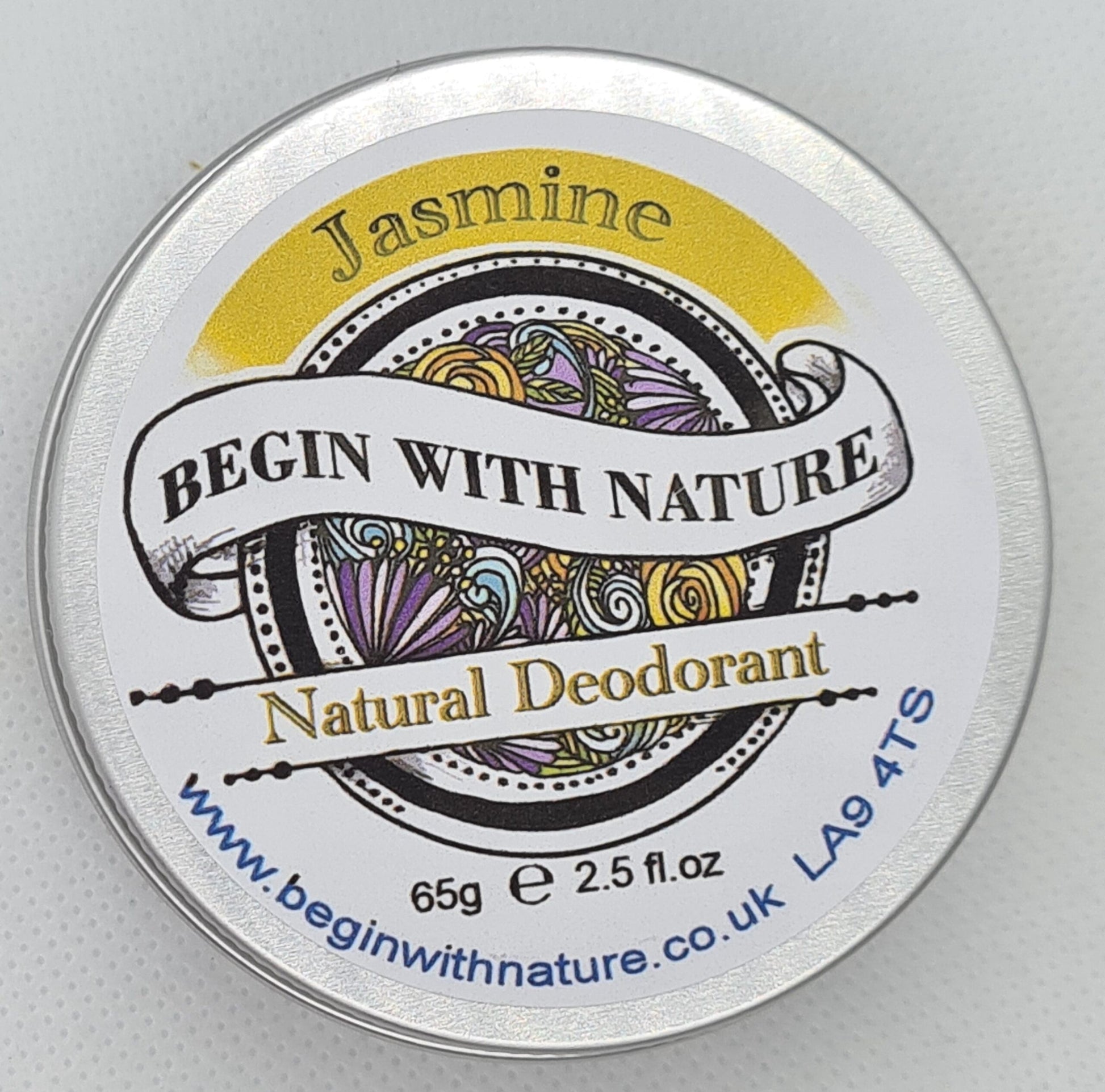 Jasmine Deodorant - Round Tin image