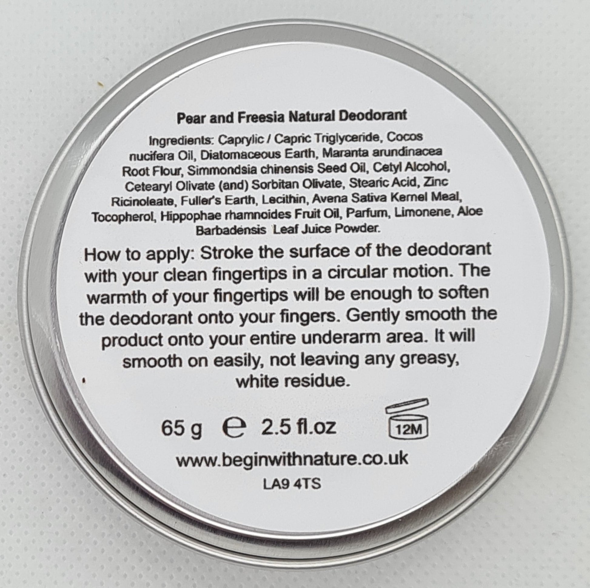 English Pear & Freesia Deodorant image 2