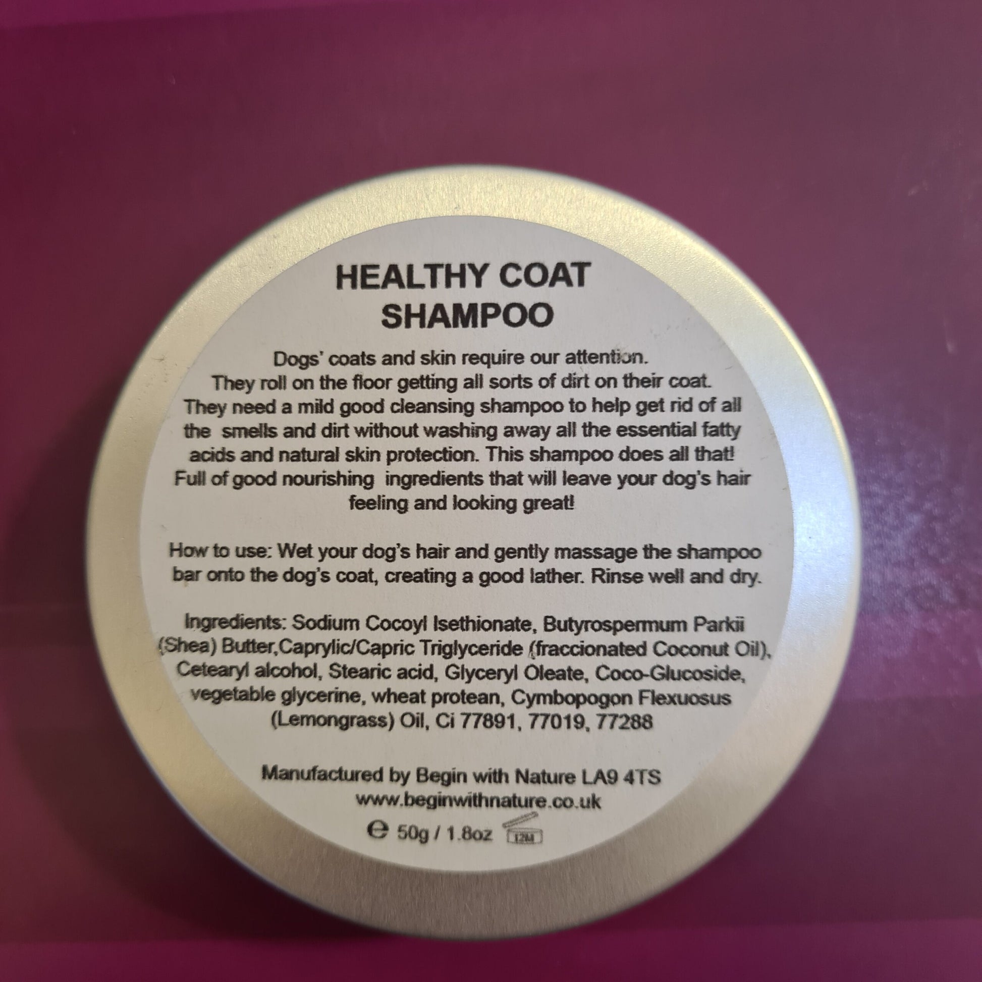 Healthy Coat Dog Shampoo image 2