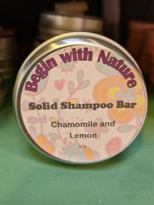 Chamomile and Lemon Shampoo bar image 0