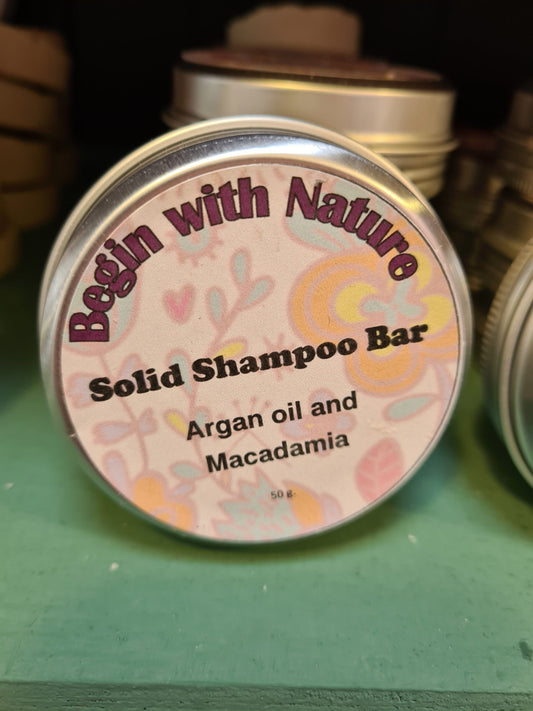Argan and Macadamia Shampoo bar image 0