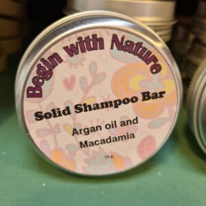 Argan and Macadamia Shampoo bar